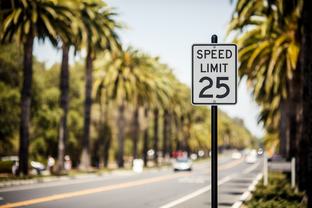 Hawaii BigIsland Speed Limit ハワイ　コナ　速度制限　標識